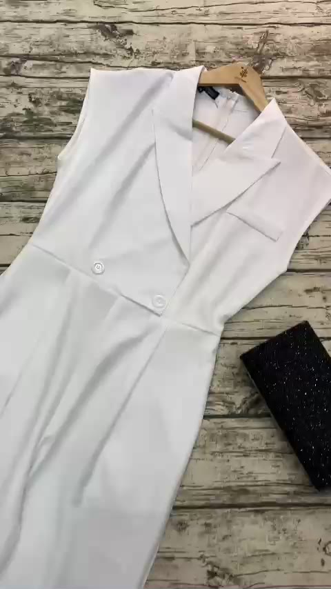 mẫu mới jump cổ vest hàn quốc màu trắng sang trọng chất cotton lạnh có size M,L,XL | BigBuy360 - bigbuy360.vn