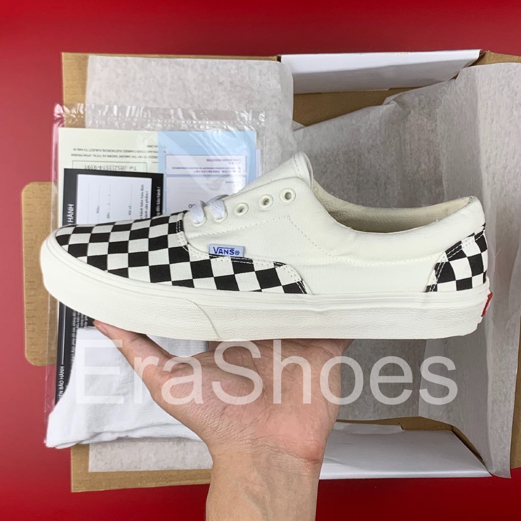 (Vans vault era checkerboard)Giày vans vault era caro Hàng TRUNG(Chụp Tại Shop)