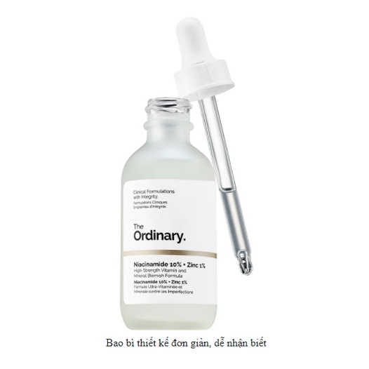 Serum the Ordinary Niacinamide 10 Zinc 1 Chính Hãng