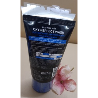 Sữa Rửa Mặt sạch nhờn mát lạnh OXY Perfect Wash 50g