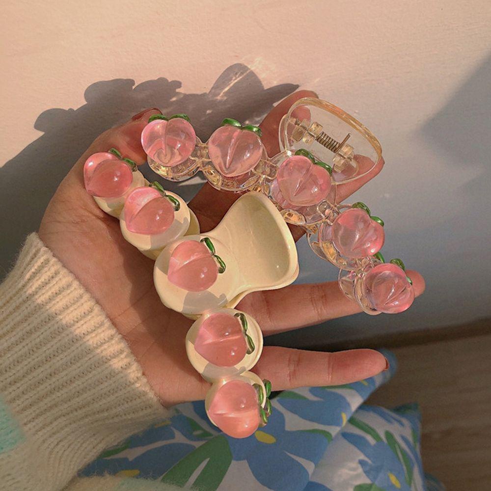 Kẹp Tóc Móng Vuốt Hình Trái Cây Sáng Tạo VANES1 Cho Bé Gái|Kẹp Tóc Thiết Kế Xinh Xắn Thời Trang Cho Nữ