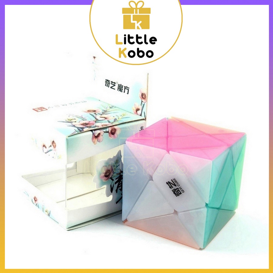 Bộ Sưu Tập Rubik Jelly QiYi 2x2 3x3 4x4 Pyraminx Skewb Square-1 SQ1 Windmill Fisher Rubic