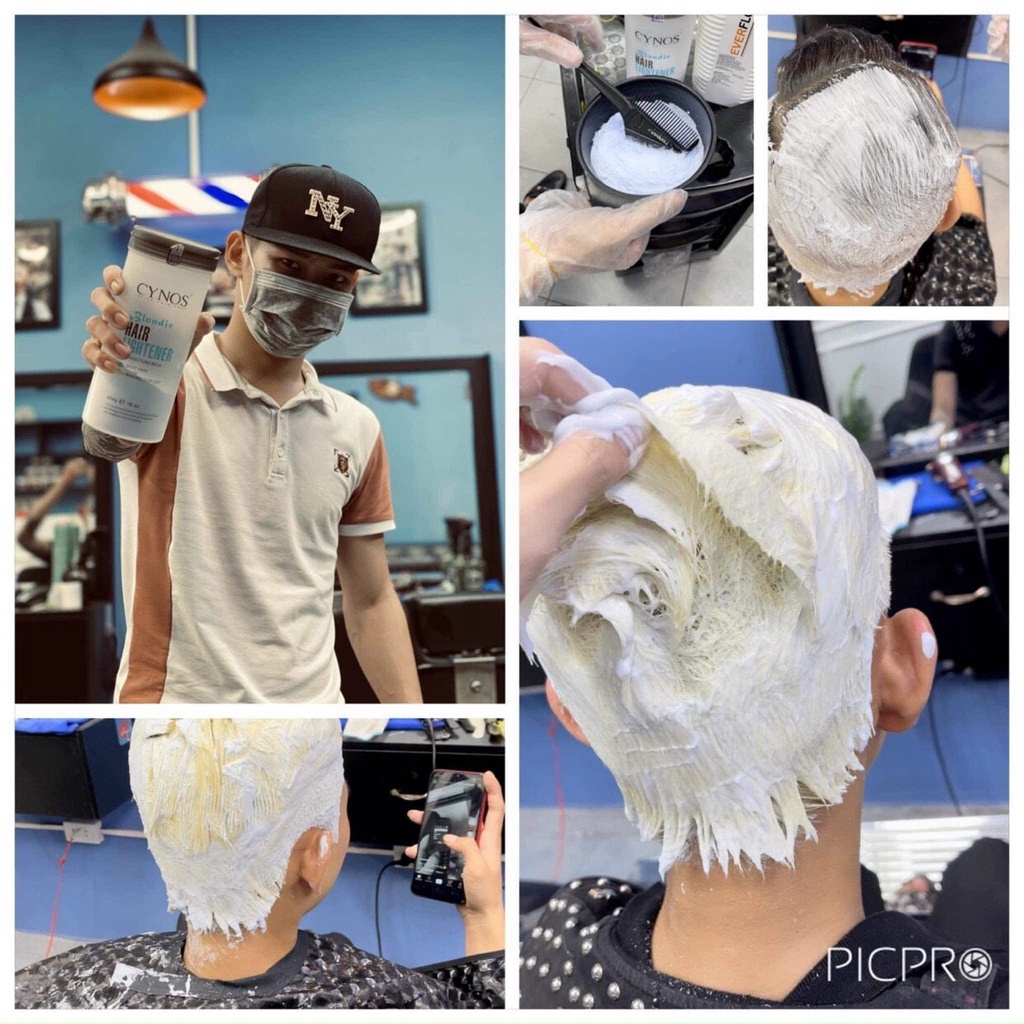 Bột Tẩy Cynos Blondie Hair Lightener 454g Giúp Nâng Tông Và Giữ Màu Thời Trang Lâu Hơn