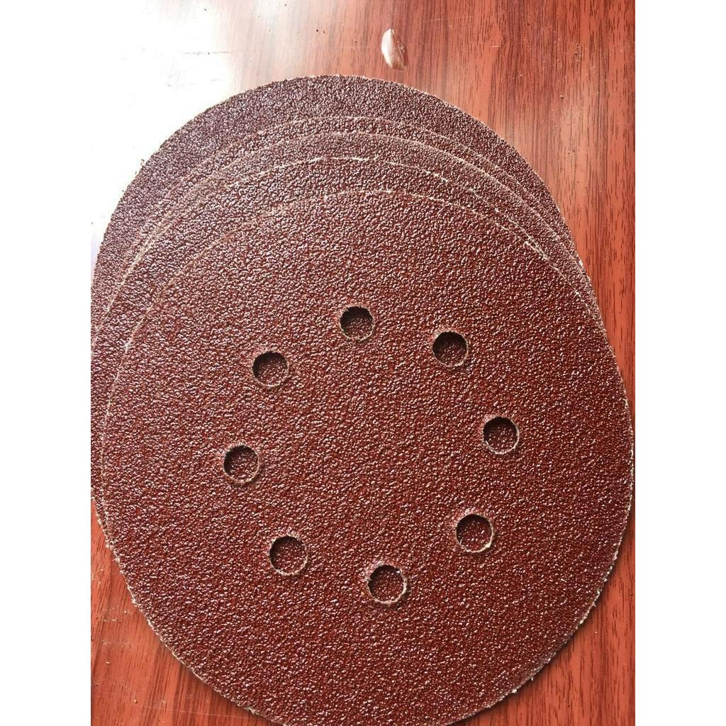 Giấy giáp đánh tường cho máy 180 số P36, giấy giáp vòng, giấy ráp thô,bộ 10 giấy giáp đánh tường