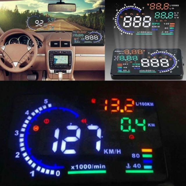 Thiết bị hiển thị tốc độ hud A8