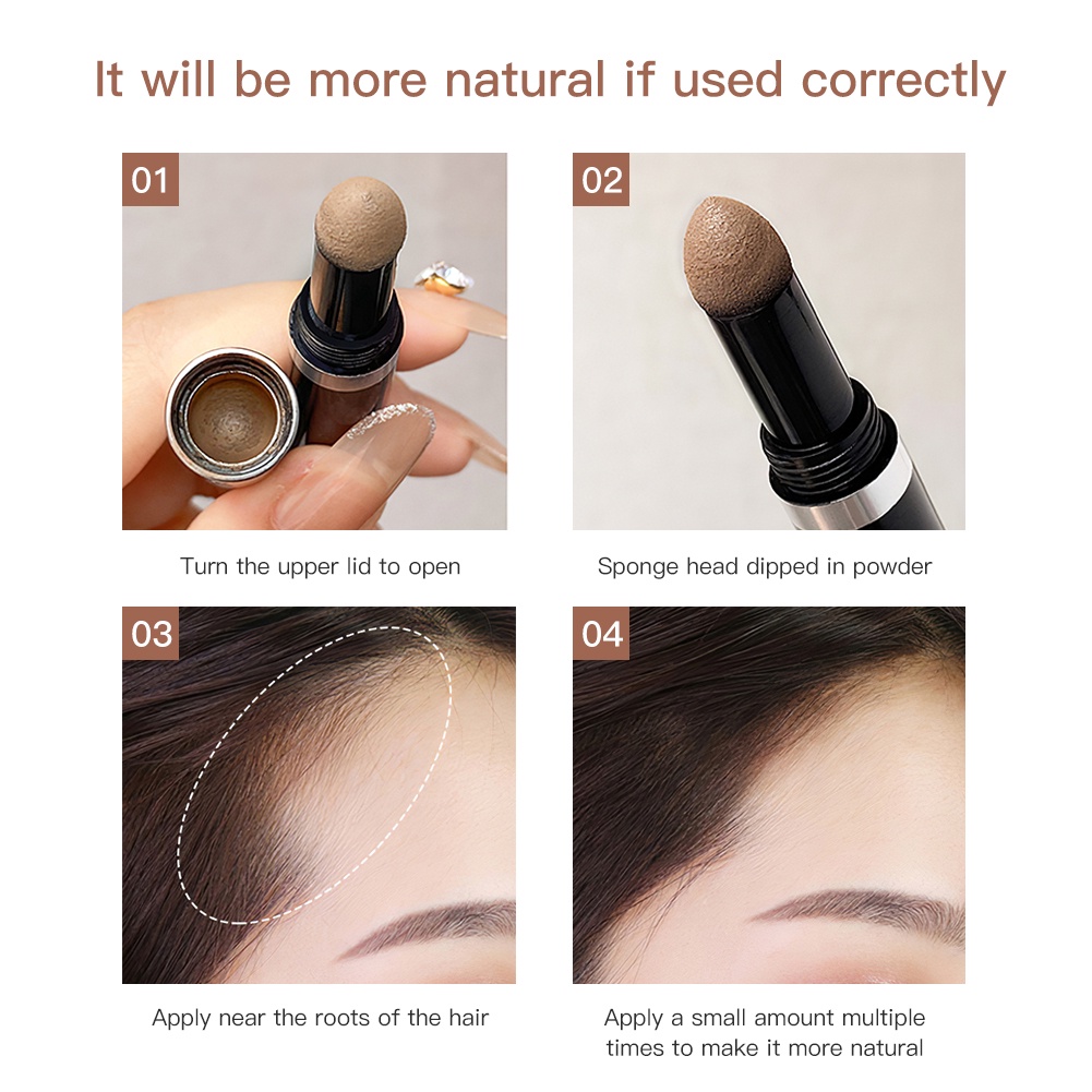 Phấn Trang Điểm Đường Chân Tóc GECOMO