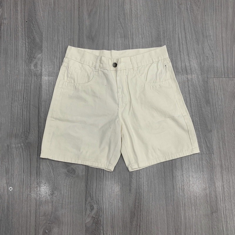 Quần short kaki có 5 màu đen/trắng/nâu/xanh/nâu vàng