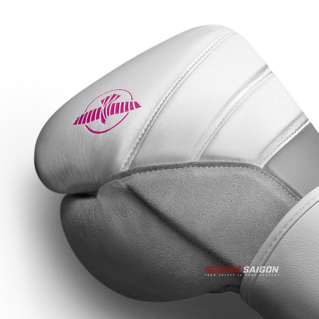 Găng tay Boxing Hayabusa T3 - White/Pink