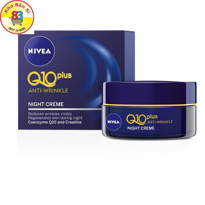 81289 - Kem dưỡng da NIVEA Q10 Power chống lão hóa ban đêm (50ml)