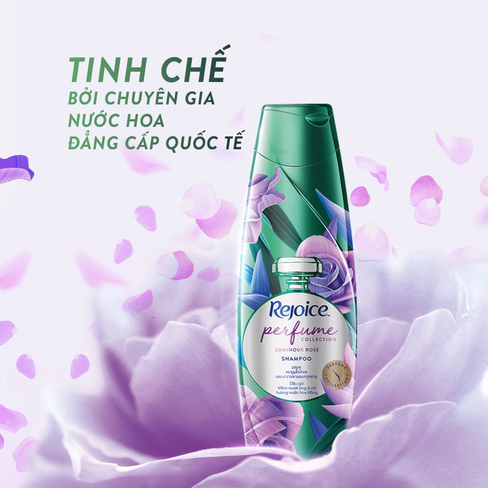 Dầu gội Rejoice nước hoa hương hoa hồng 650 gam