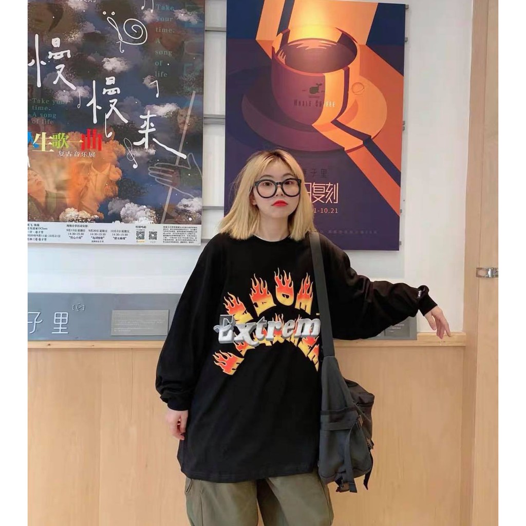 [Mã SKAMCLU7 giảm 10% Tối Đa 50K đơn 0Đ] ÁO Sweater Kun Shop Hình in extreme | BigBuy360 - bigbuy360.vn