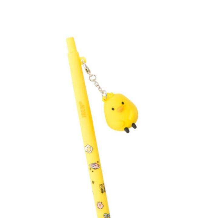 Bút Bi ARTBOX Hàn Quốc Màu Vàng Họa Tiết Hình Vịt Iren Hoạt Hình