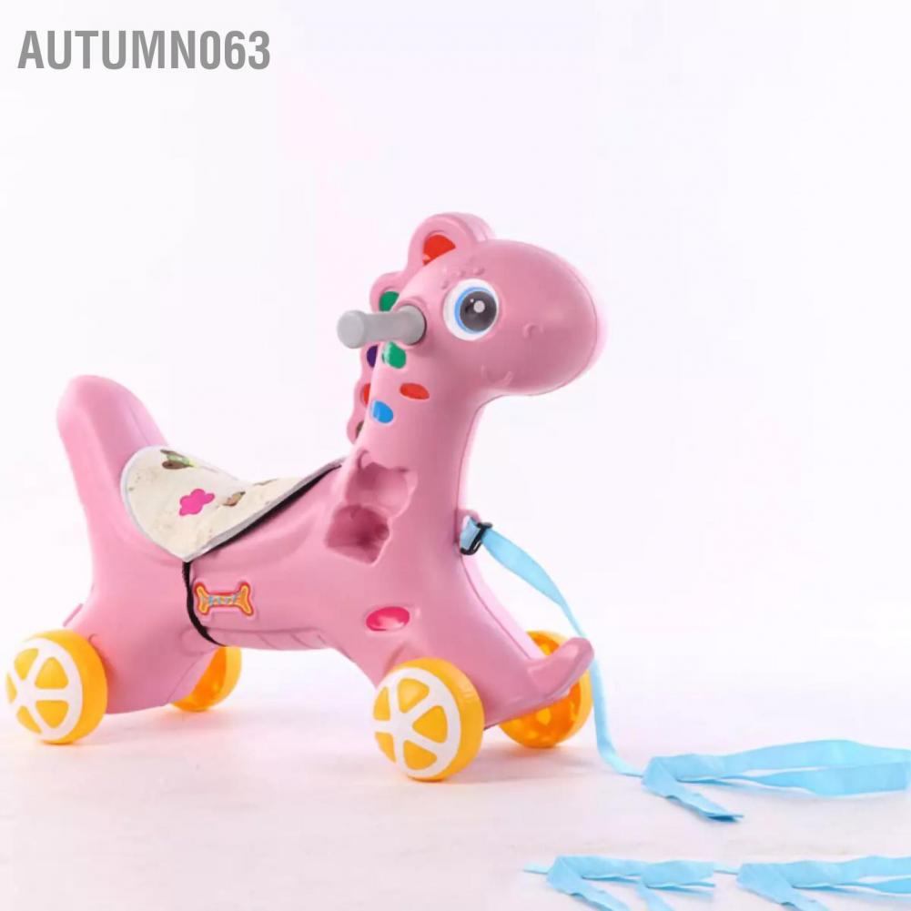 Trẻ em cưỡi ngựa Đồ chơi trẻ dễ thương Hoạt hình tinh tế xe trượt Món quà sinh nhật cho Nhà tại nhà Autumn063