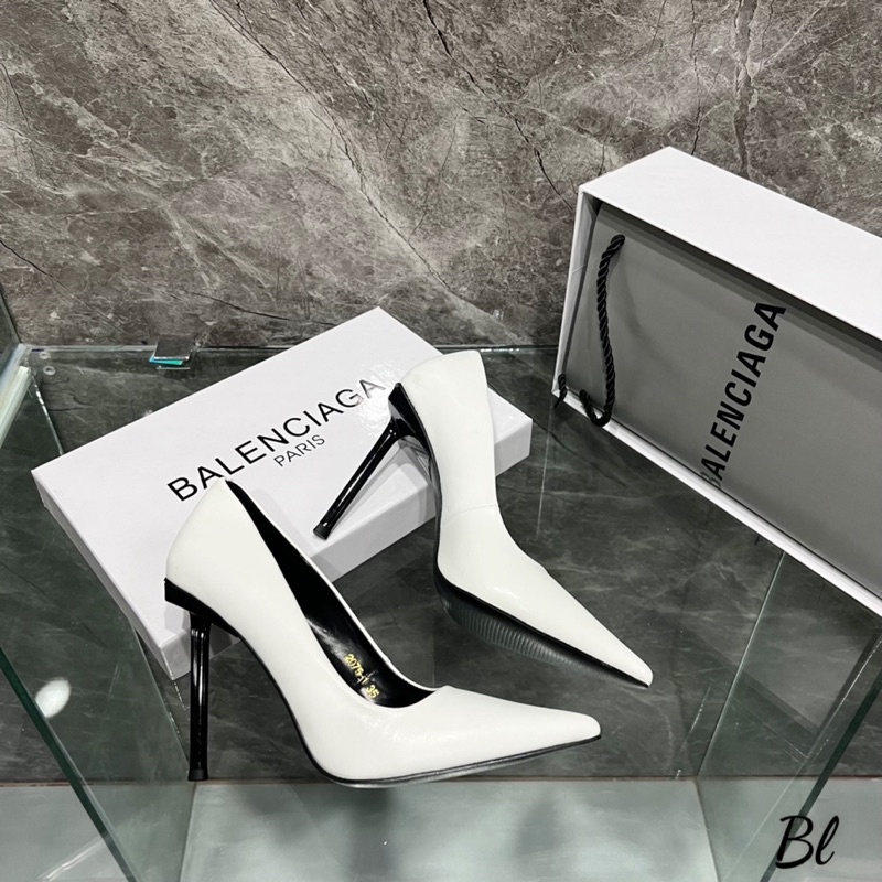 Cao Gót Balenciaga 2 Màu Trắng Đen Full Size 35-39