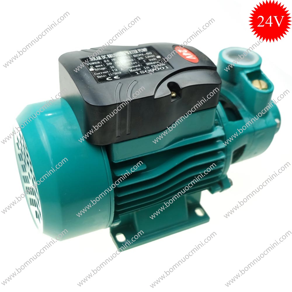 SOLAR Bơm Brushless 24V 350W 1.500L/H Cao 28m