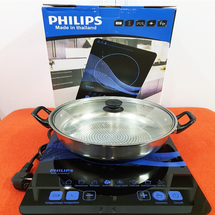 Bếp Từ Đơn Cảm Ứng Philip ✳️✳️BẢO HÀNH 12 THÁNG ✳️✳️Có Với 8 Mức Công Suất Tiện Lợi