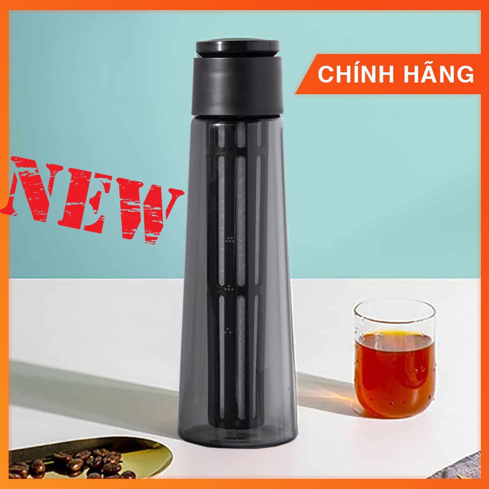 [Mới] Chai Cold Brew Timemore Black tích hợp van chống tràn | Tặng kèm phễu đong nhựa và cọ rửa