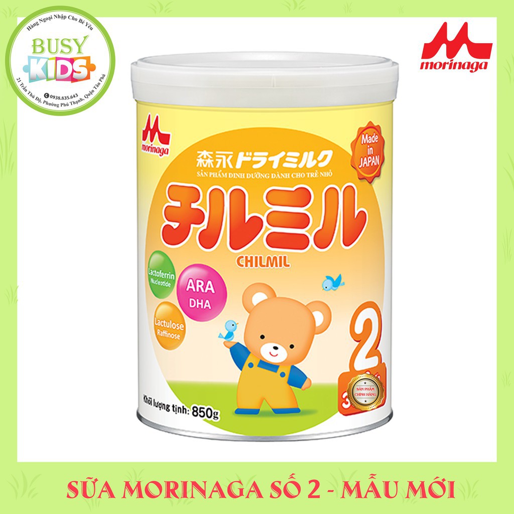 sữa morinaga số 2 850g mẫu mới (nhập khẩu)