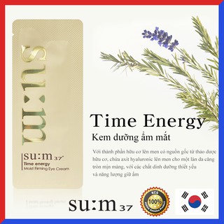 Gói Tinh Chất Dưỡng Da Vùng Mắt Su:m37 Time Energy Moist Firming Eye Cream 1ml