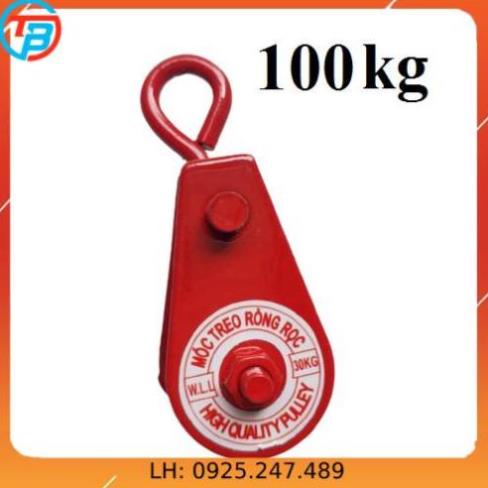 Ròng Rọc Pully 100 kg CÁP THÉP Thái Bình VinàN