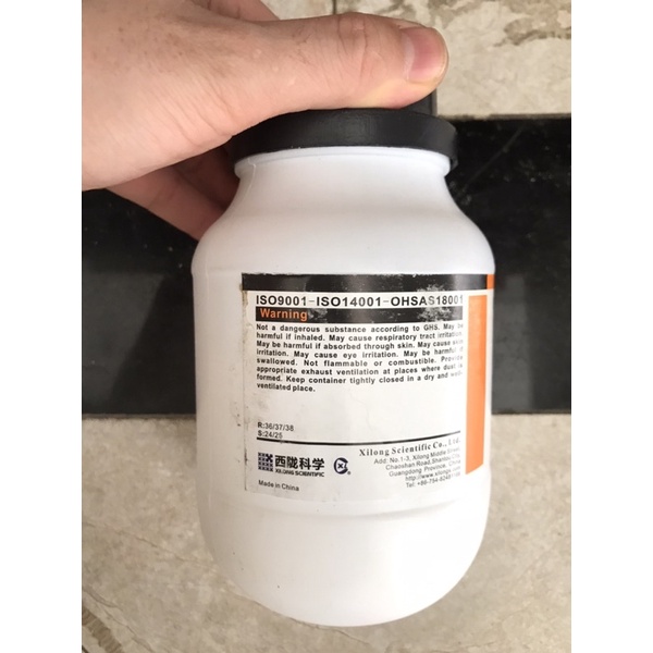 Hoá chất Na2S2O3 natri thiosunfat 500g Na2S2O3.5H2O