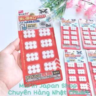 Lẻ 1 Viên Thông tắc đường ống bồn rửa bát Nhật Bản màu đỏ