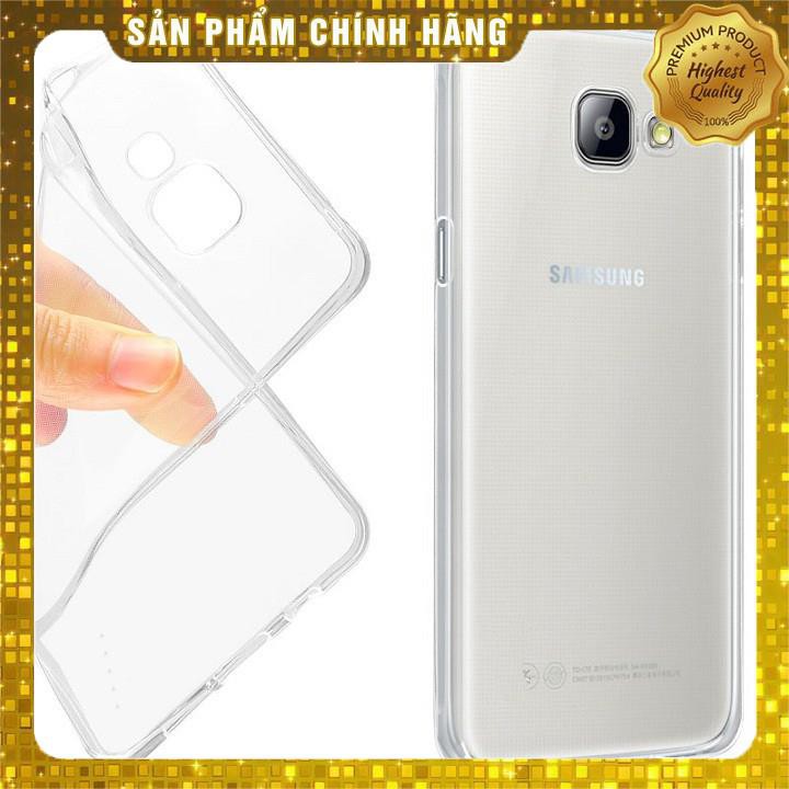 Ốp lưng silicon dẻo trong suốt cho Samsung Galaxy A7 2016 mỏng 0.6mm chính hãng Ultra Thin