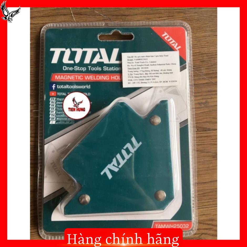 12KGS (25Lbs) Ke nam châm hàn 3 góc Total TAMWH25032