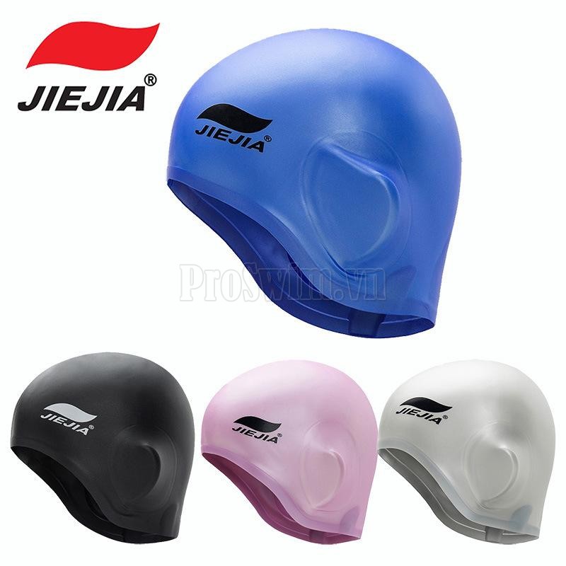 Mũ Bơi Che Tai Dành Cho Bơi Lặn Thể Thao Dưới Nước Chống Nước Vào Tai Chất Liệu Silicone