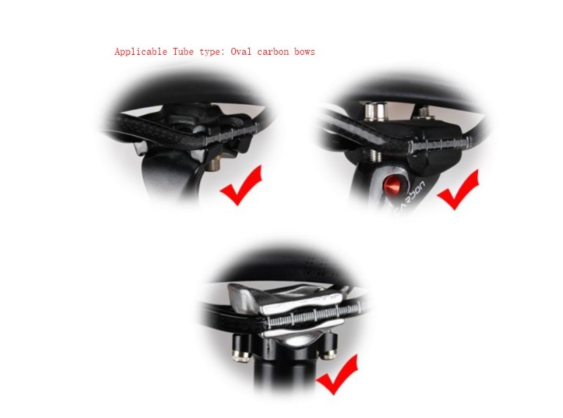 Yên xe đạp chất liệu sợi carbon nhẹ