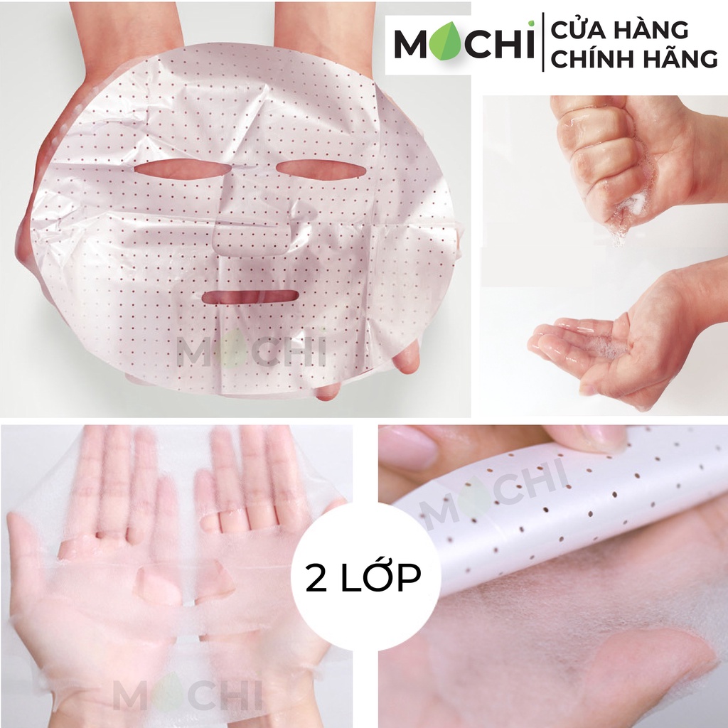 Mặt Nạ Quả Đào Dưỡng Trắng Da l Cấp Ẩm Da Khô l Ngừa Mụn Mask Giấy Đắp Mặt Peach Bioaqua Nội Địa Trung MOCHI SHOP