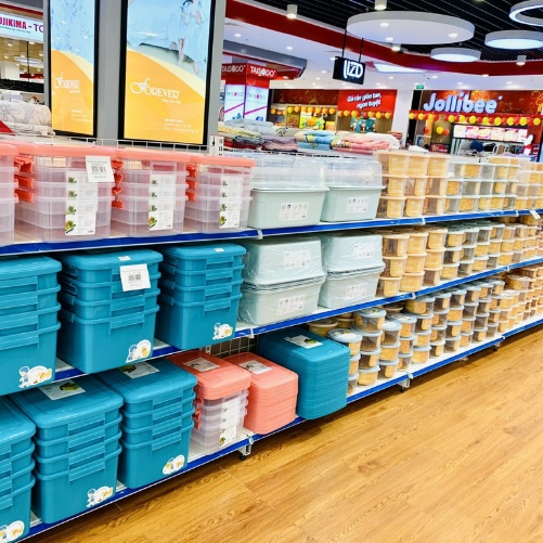 Thùng đa năng 30L, đựng đồ chơi trẻ em, dụng cụ - Giao màu ngẫu nhiên