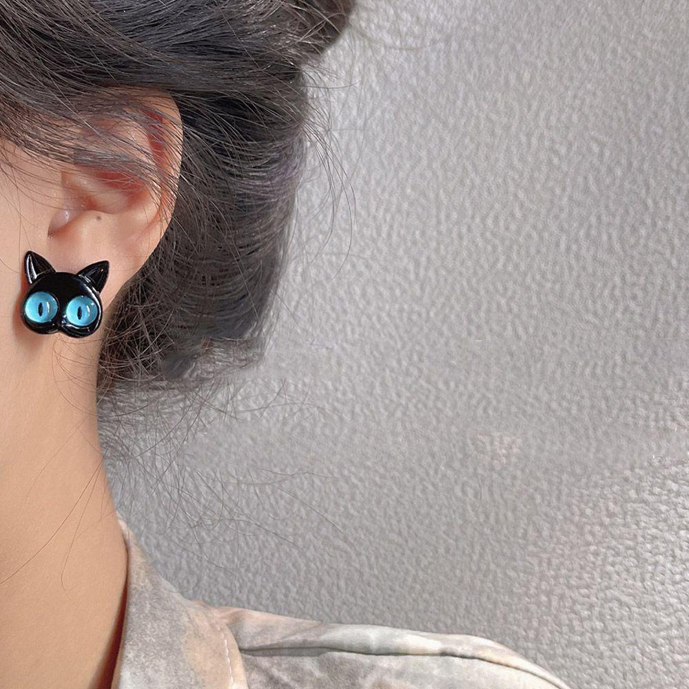 Bông Tai Hợp Kim Không Đối Xứng Dễ Phối Đồ VANES1 Dành Cho Nữ