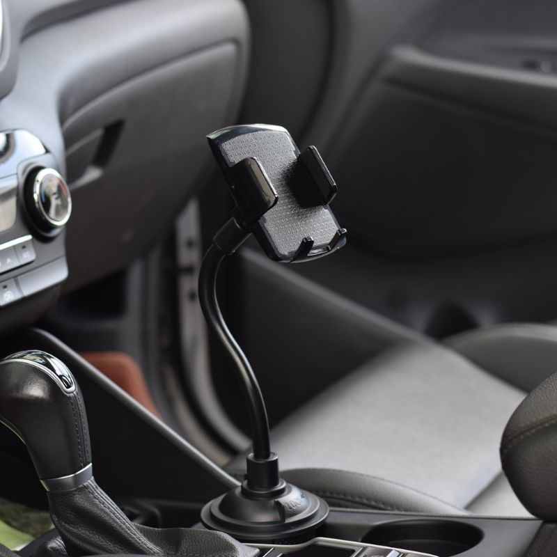 Giá Đỡ Điện Thoại / Cốc Nước Trên Xe Hơi Dễ Điều Chỉnh Kích Thước 3.5-6.7inch