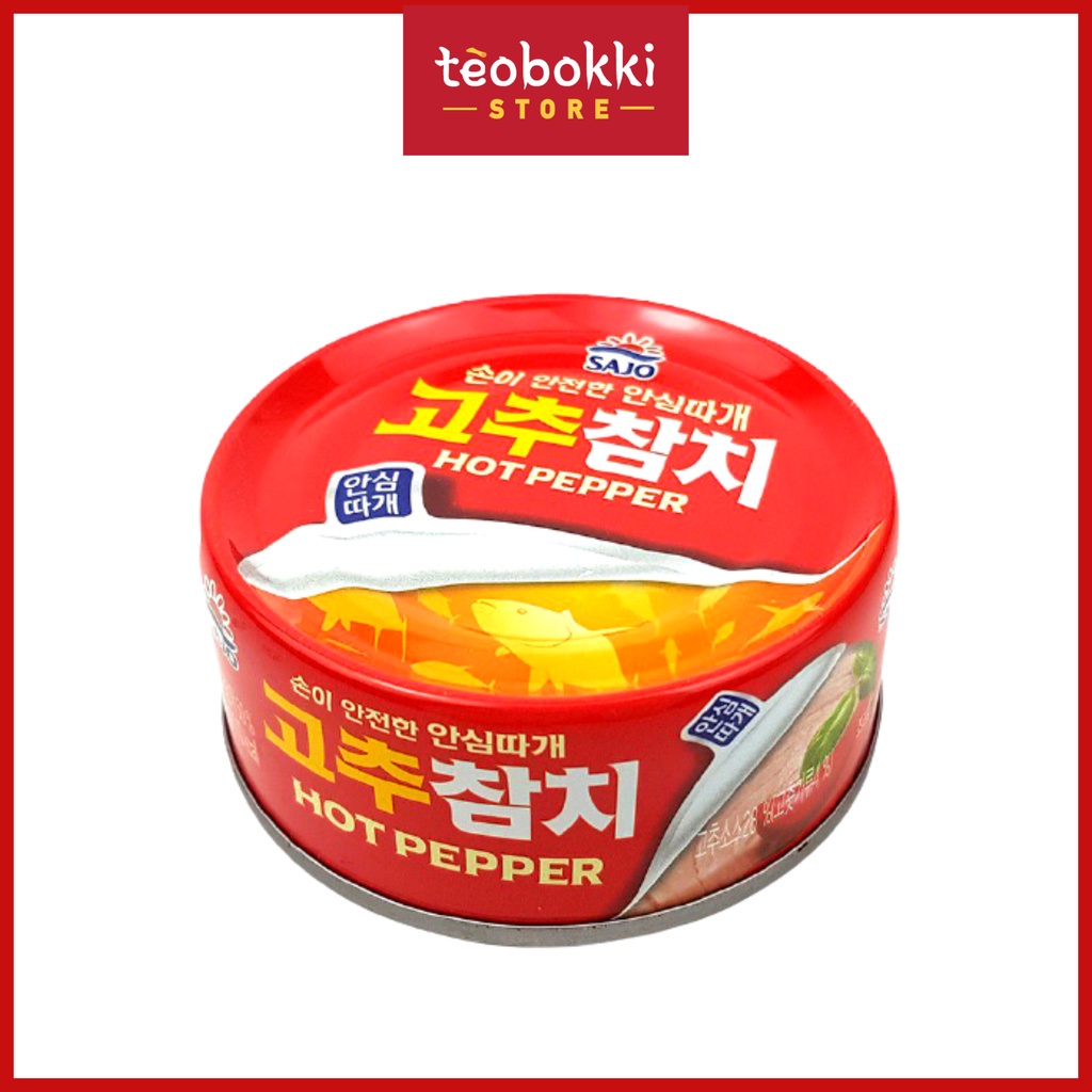 Cá ngừ sốt ớt cay Sajo 150g