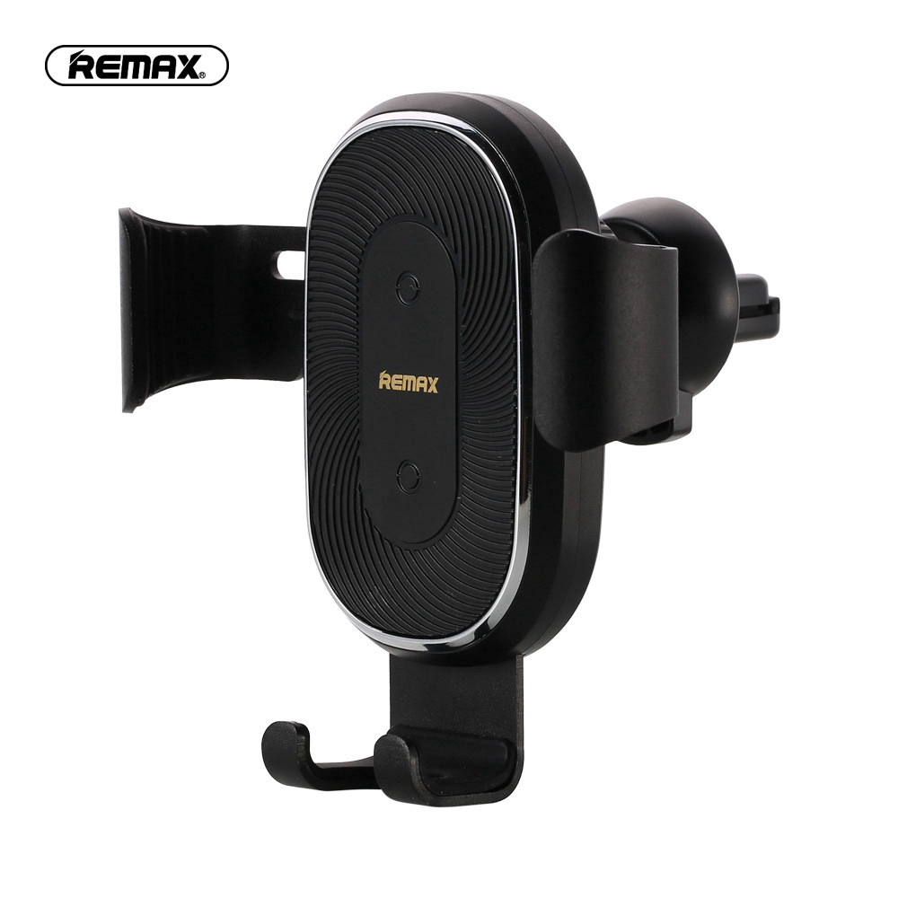 Remax Car Mount Mobile Phone Holder With wireless charger 360 degree car vent mount Infrared automatic sensing