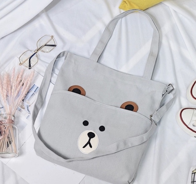 TOTE ĐEO 2 kiểu - tai gấu