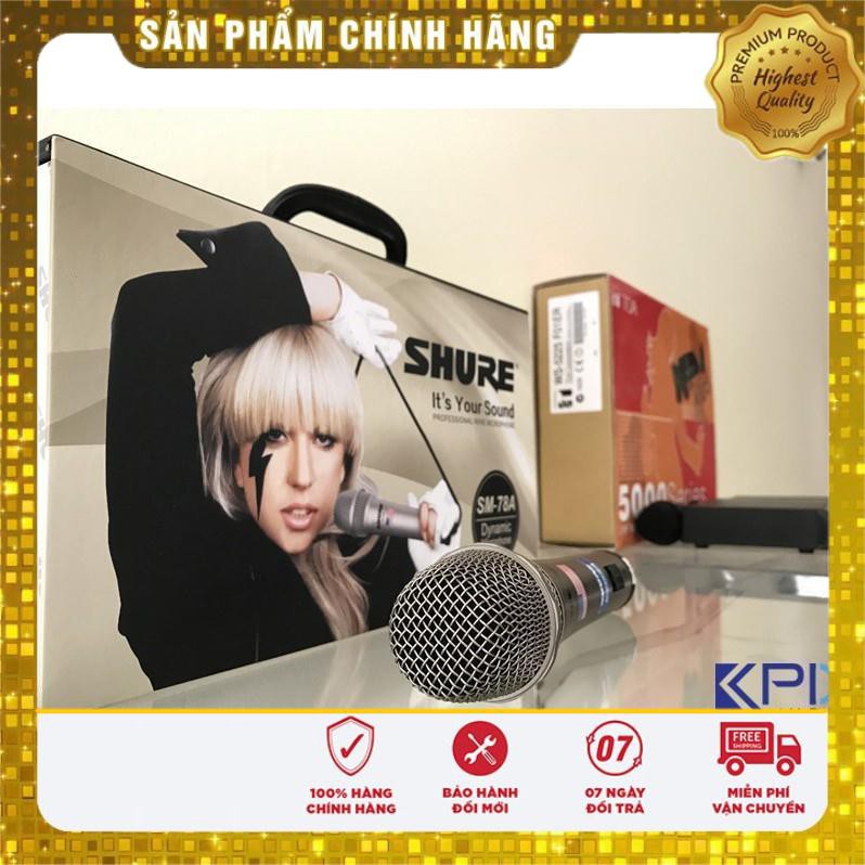 MICRO KARAOKE Shure SM 78A cao cấp -ĐIỆN TÍN 3