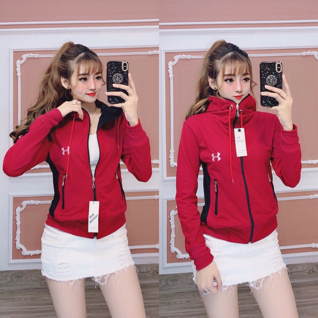 Áo khoát nữ thun da cá chống nắng tản nhiệt G sọc tay siêu chất rất hot - M177