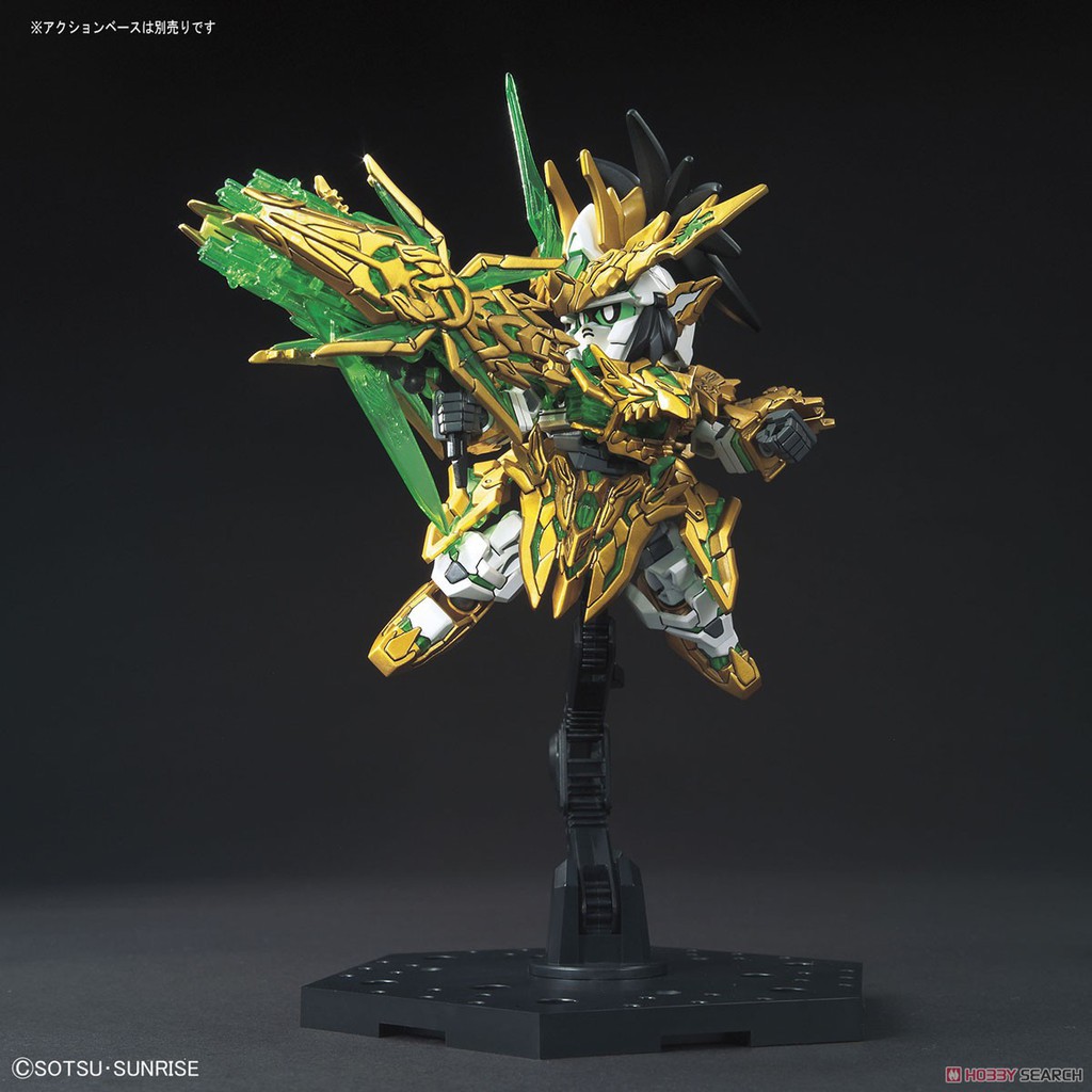 Mô hình lắp ráp Gundam SD Tam Quốc Lưu Bị - Long Xian Liu Bei Unicorn cực đẹp