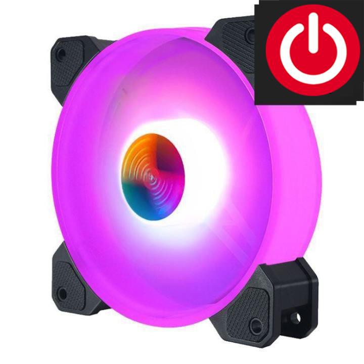 Bộ Quạt Tản Nhiệt, Fan Led RGB Coolmoon Y1 - Combo Tùy Chọn