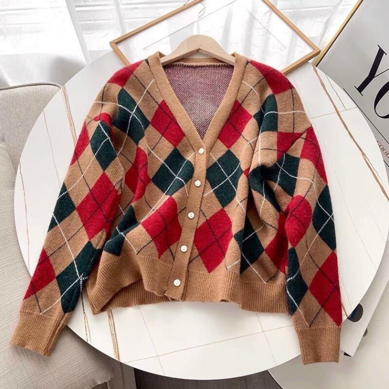 ÁO KHOÁC CADIGAN LEN TRÁM HOTTREND MS20100 -jhu | BigBuy360 - bigbuy360.vn