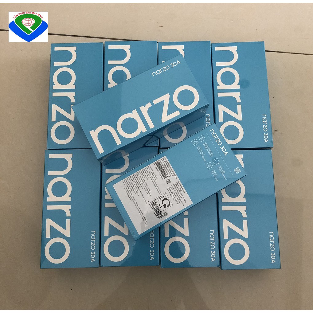Điện thoại Realme Narzo 30a (4GB/64GB) - Hàng chính hãng, Nguyên Seal, Full Box