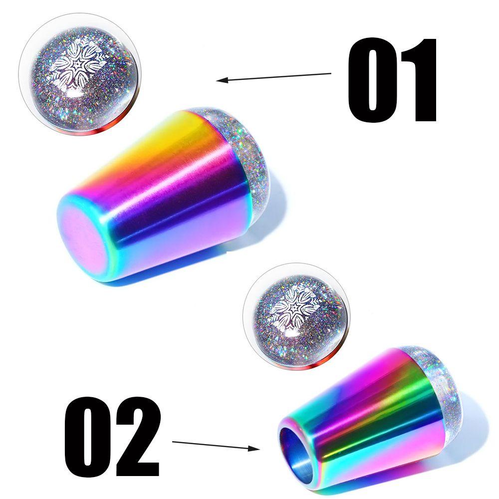 Dụng Cụ In Hình Móng Tay Nghệ Thuật Bằng Silicone Trong Suốt