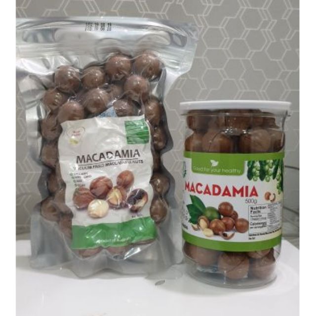 Hạt mắc ca Úc nứt vỏ (0,5kg)