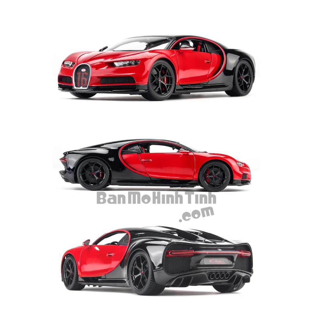 Mô hình xe Bugatti Chiron Sport 16 1:18 Bburago - MH 18-11044