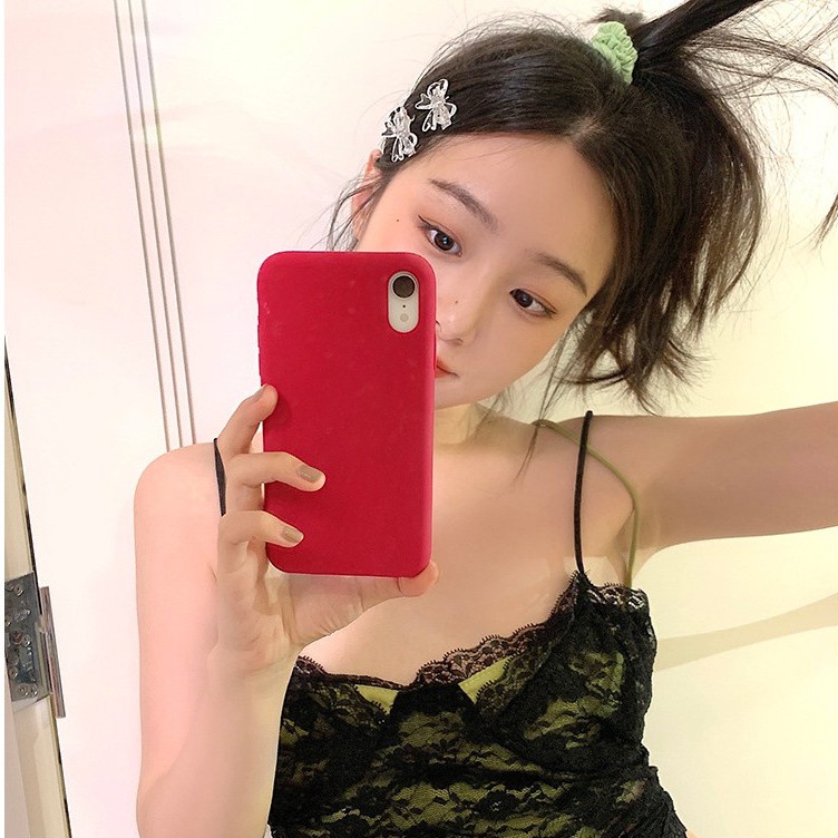 Kẹp Tóc Nơ Mini Màu Kẹo Trong Suốt Dễ Thương Cho Bé