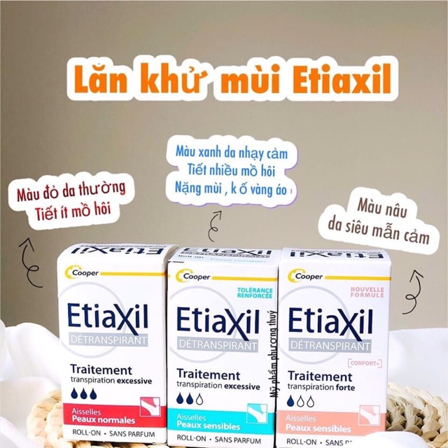 Lăn nách Etiaxil 15ml