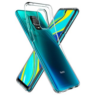 Ốp Silicon dẻo Xiaomi Redmi Note 9 Pro/ Note 9S (trong suốt)