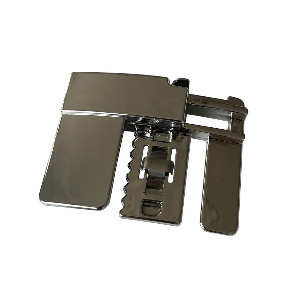 Kẹp Thắt Lưng Co Giãn Gấp Gọn Không Dây Màu Bạc / Đen Unisex J6Z3